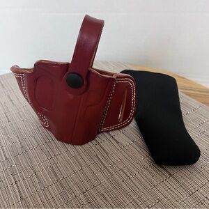 YT Hobby CZ-75 Carry Fast Draw Handmade Gun Right Hand Holster Brown NEW